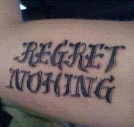 Quotes tattoo fail, worst tattoos ever!