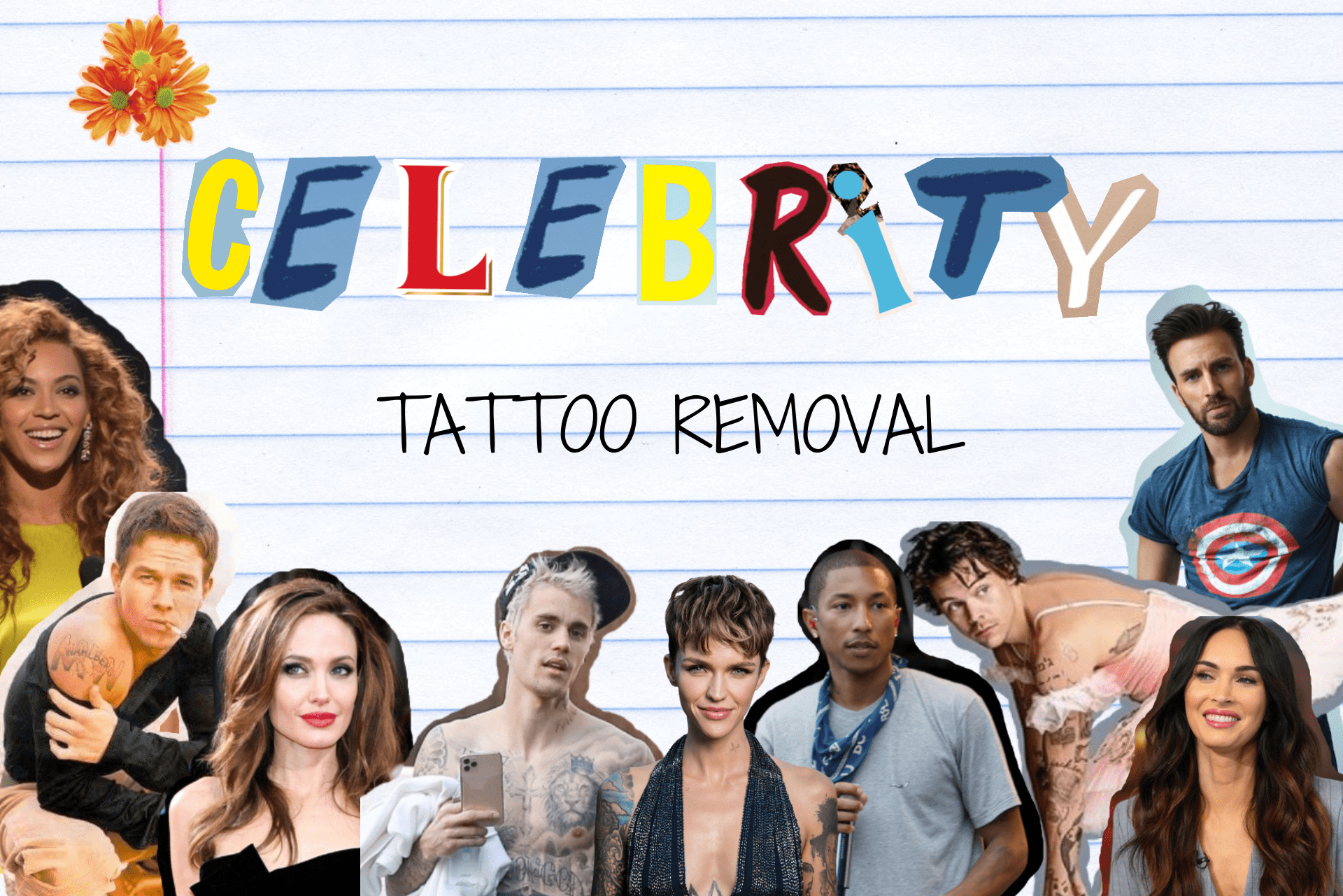 Read more about the article All Celebrities that got their Tattoos Removed